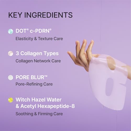 Pore Tightening Hydrogel Mask with Collagen & c-PDRN - 5 Count