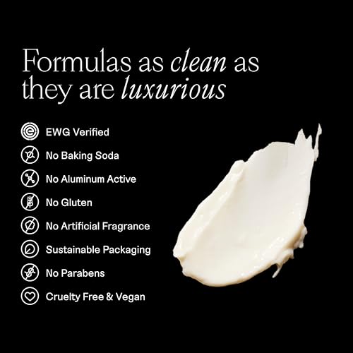 Each & Every Natural Deodorant 2-Pack – EWG Verified, Aluminum Free, Vegan