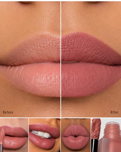 Sworn Beauty Long Lasting Matte Liquid Lipstick - Lovers Mauve 2 Pack
