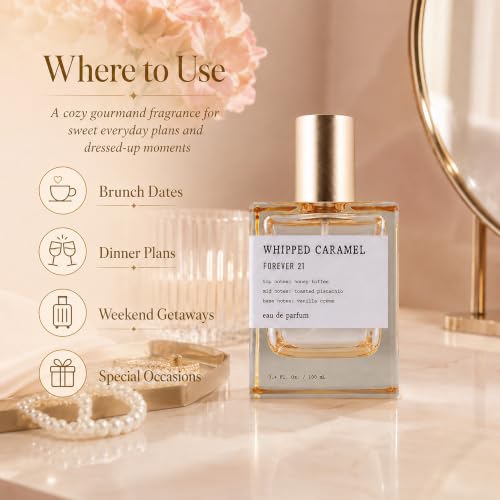 Forever 21 Whipped Caramel Eau de Parfum for Women 3.4 Fl Oz