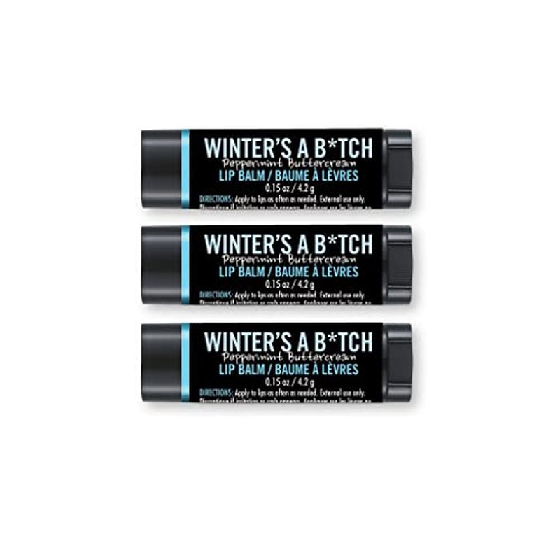 Lip Balm Pack - Winter's a B*tch 3pcs.