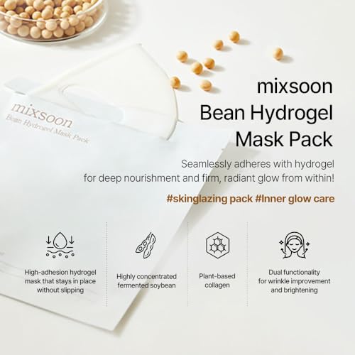 Hydrogel Collagen Mask Set - Plant-Based, Hydrating & Firming Skin Care