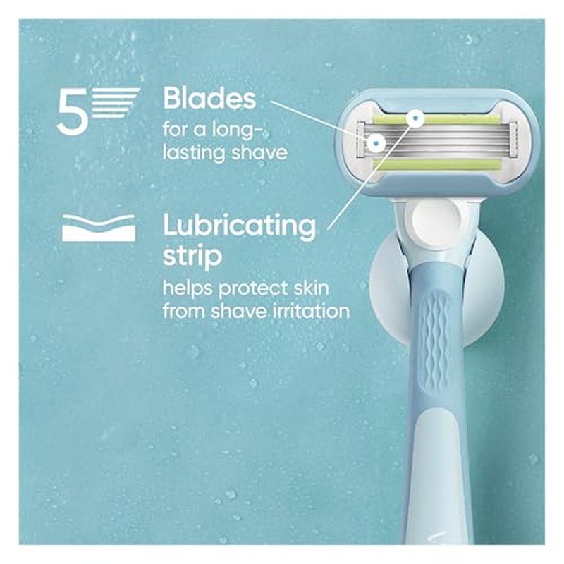 Gillette Venus Extra Smooth Womens Razor Blade Refills, 4 Count, Designed for a Close, Smooth Shave