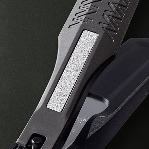 Kai AUGER Tsumekiri M Standard Nail Clippers - Stainless Steel Men & Women, Black