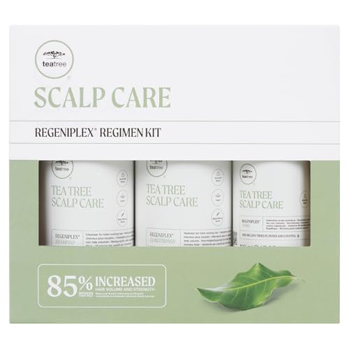 Tea Tree Scalp Care Regimen Kit - Hair & Scalp Treatment Set