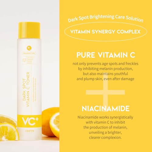 Vitamin C Niacinamide Toner for Face - Hydrating Korean Skincare, 8.45 fl oz