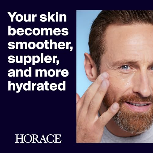 Men's Face Firming Gel with Hyaluronic Acid & Peptides – Anti-Aging, All Skin Types