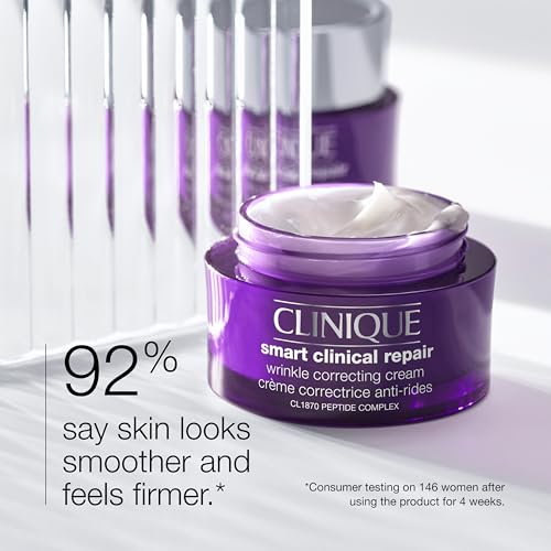 Clinique Smart Clinical Repair Wrinkle Correcting Face Cream 1.7 Fl Oz - Anti-Aging Hydrating Moisturizer