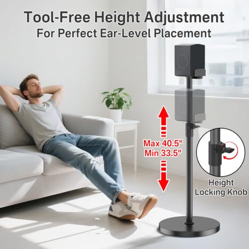Adjustable Samsung Speaker Stands Pair for Q990H/Q930F Rear Speakers