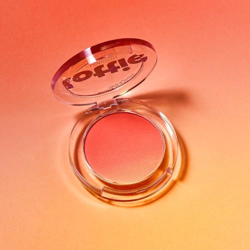 Lottie London Ombr? Blush in Haze, Lightweight & High Pigmented Powder Blusher for a Healthy Flush of Natural, Buildable Color