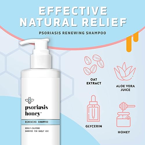 Moisturizing Psoriasis Shampoo for Itchy Dry Scalp - 8oz