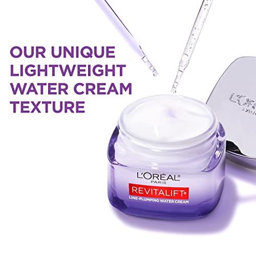 L'Oreal Paris Revitalift Hyaluronic Acid Water Cream & Serum Sample - Deep Hydration and Anti-Aging