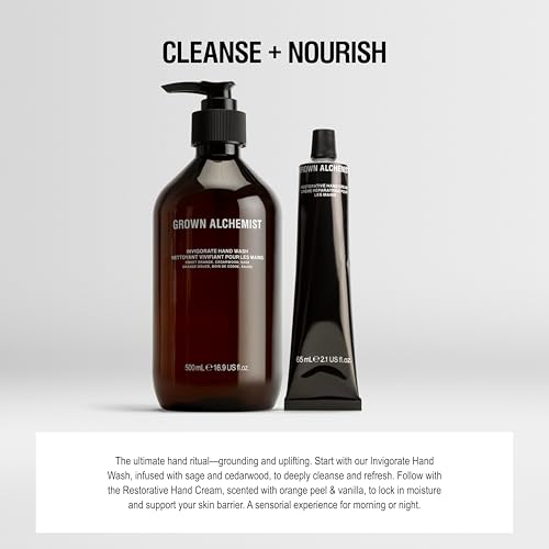 Grown Alchemist Restorative Hand Cream 500mL - Soothing Moisturizer & Botanical Skincare