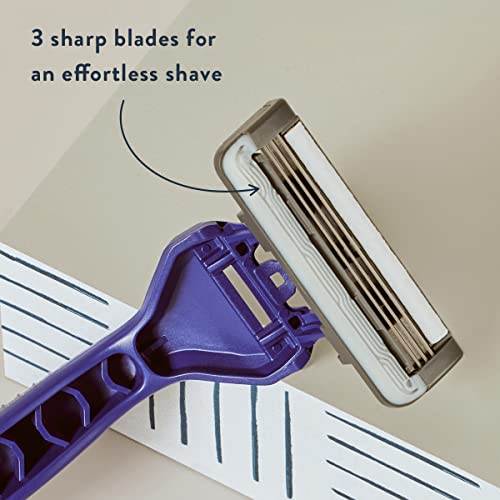 Harry's Disposable Razors for Men - 10 Count - 3-Blade Men's Razors for Travel and On-the-Go Convenience