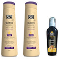Blondz Only Blonde Hair Toning Kit with Shampoo, Mask & Argan Oil