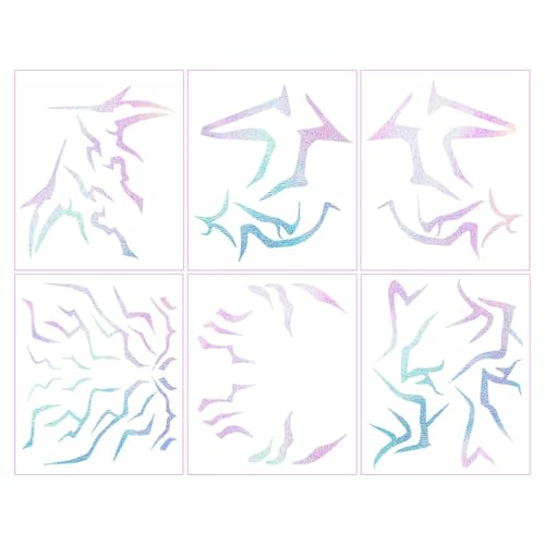 EMOME 15 Sheets Christmas Face Tattoos for Kids, Paint Tattoos for Boys and Girls Xmas Makeup Party Games, Stickers for Christmas Party Favors Goodie Bag Fillers