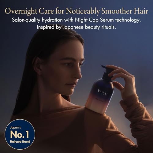 Night Repair Shampoo & Conditioner Set for Damaged Hair - Sulfate-Free, Frizz Control & Hydrating - Japanese Hair Care with Neroli & Jasmine - 10.1 fl oz / 10.5 oz