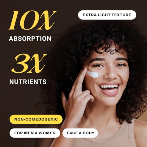 Non-Greasy Beef Tallow for Skin & Hair Growth 5OZ Shea Butter, Vitamin E, Niacinamide, Whipped Grass Fed Beef Tallow for Face Moisturizer Cream, Lotion for Women & Men, Anti-Aging Face Moisturizer