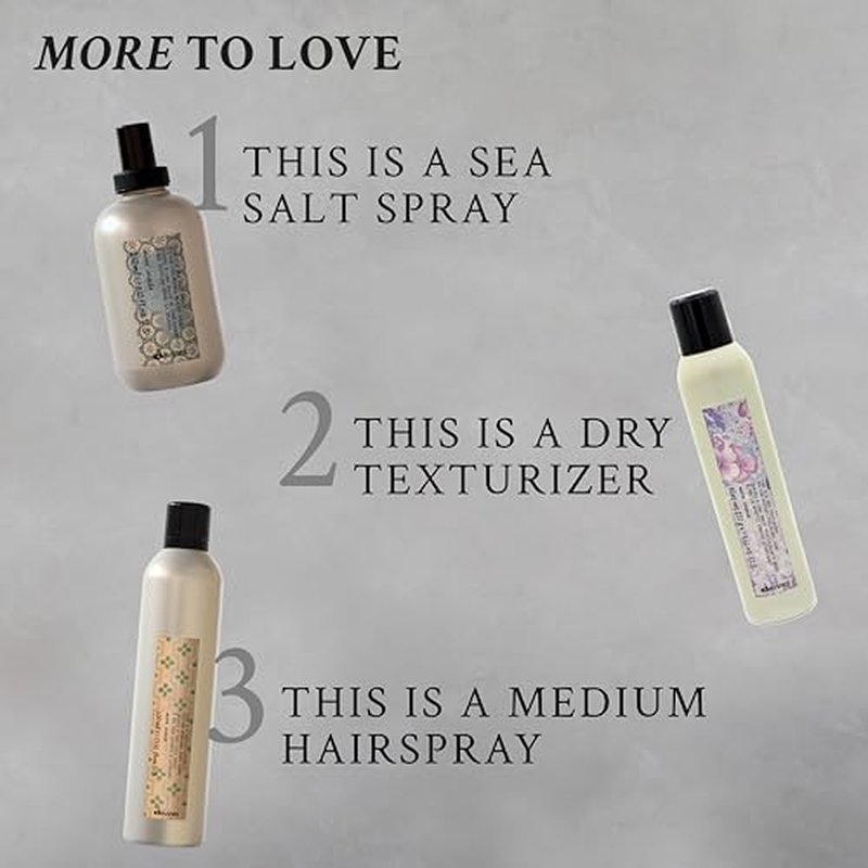 Davines This Is A Texturizing Serum, Light Hold Texture & Structure - Serum for Wavy Looks - Adds Body & Softness without Weighing Down, 5.07 Fl Oz