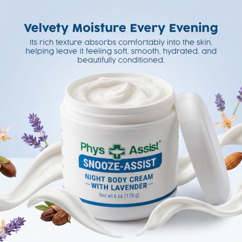 Lavender Body Cream - Nourishing Nighttime Moisturizer 6 oz