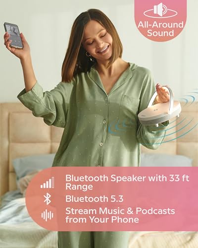Bedside Lamp with Wireless Charger Touch Control LED Night Light Gift for Women