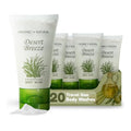 Desert Breeze 1 oz Body Wash Set - Refreshing Green Tea Lemongrass, Pack of 20 Travel Sizes