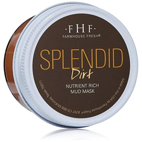 FarmHouse Fresh Splendid Dirt Nutrient-Rich Mud Mask , 3.2 Fl Oz (Pack of 1)