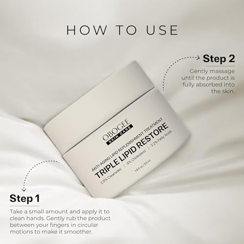 Triple Lipid Restore: Enriched with Lipids, Ceramides, Peptides, Hyaluronic Acid, and Fatty Acid for Firming, Anti-Aging and Plumping Face Moisturizer (53 ml /1.8 fl oz)