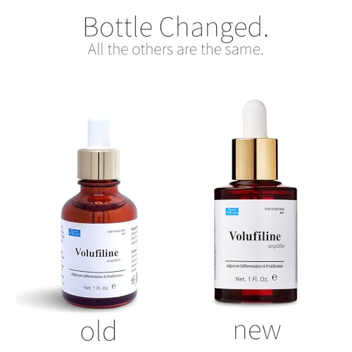 Volufiline Serum, Pure Volufiline Oil for face, breast, butt, under eyes, Skin Elasticity, 100% Genuine, France Sederma, Cosmetic Ingredient booster korean volifiline glass bottle, 1.0 fl. oz. / 30 ml