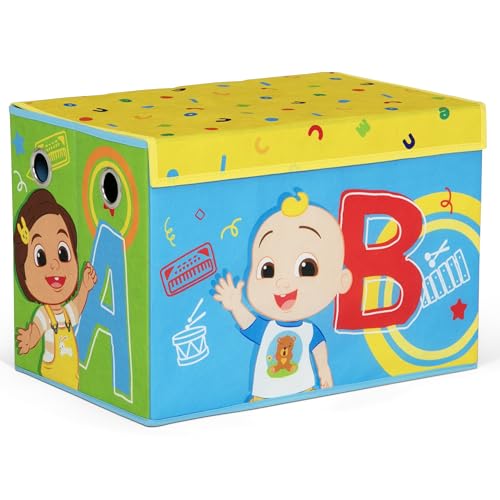 Toddler Room-in-a-Box Set with Bed, Table, Chair & Toy Box - CoComelon Style - Green