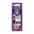 KISS Impress Press-On Manicure Fake Nails, Spooky Fairy - Short Length, Round Shape, Polish-Free Halloween Theme Mani, Includes Prep Pad, Mini File, Manicure Stick, and 30 Fake Nails