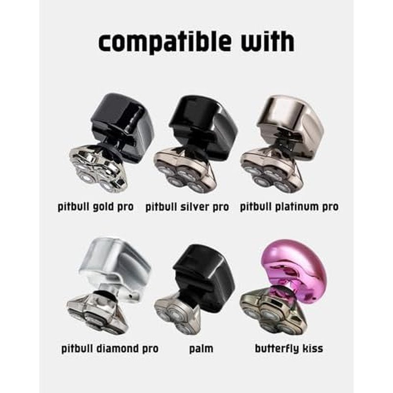 20PCS Pitbull Shaver Replacement Blade for Skull Shaver Replacement Heads, Skull Shaver Replacement Blades for Pitbull Gold Replacement Blades, Pitbull Skull Shaver Replacement Blade, Bald Man Gifts