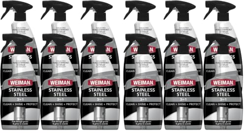 Stainless Steel Cleaner & Polish Spray Pack - Fingerprint & Spot Remover