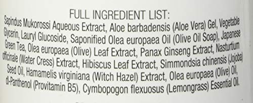 NaturOli Soap Berry Shampoo - Normal to Oily Hair, Sulfate Free, All Natural 16oz
