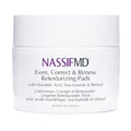 NassifMD Even, Correct & Renew Retexturizing Pads | Chemical Peel for Face | Whitehead, Closed Comedone and Acne Marks Skin Resurfacing Pads | Hyperpigmentation Treatment for Face