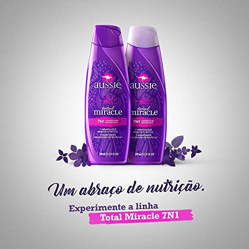 Aussie Total Miracle Collection 7N1 Shampoo, 12.1 Fluid Ounce