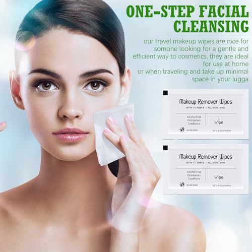150 Pcs Waterproof Makeup Remover Wipes - Gentle Facial Cleansing Towelettes
