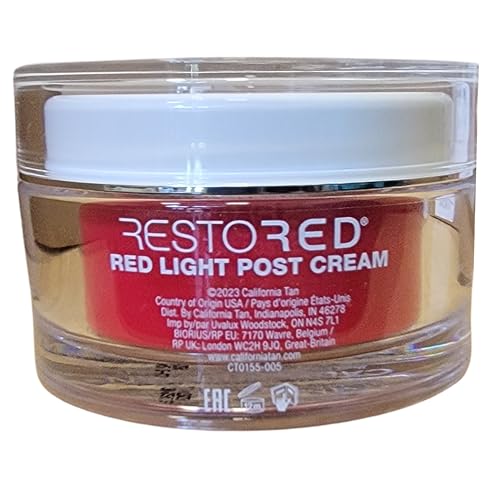 California Tan CT Restored Post Cream Red Light Therapy 4 ounces ? Red Light Bed Aftercare