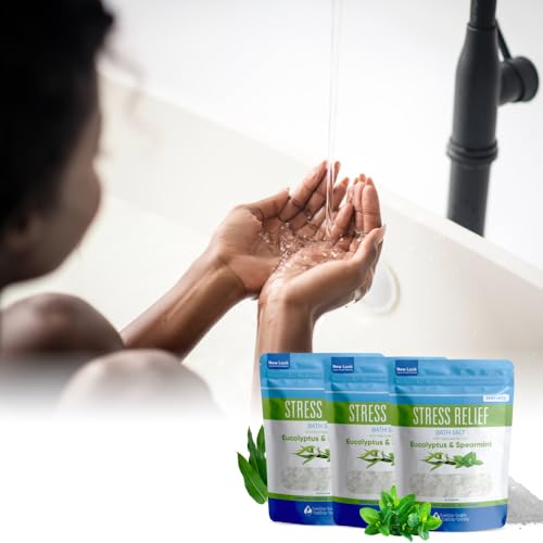 Relaxing Bath Salt 3 Pack - 32 Ounce Pouches for Spa & Soak - Better Bath Better Body