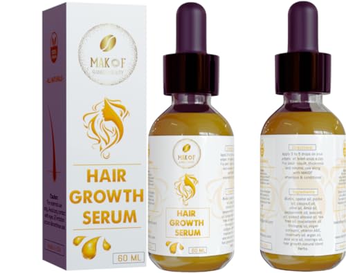MAKOF BEAUTY Edges Growth Serum for Thinning Hair & Edges Reinforcement