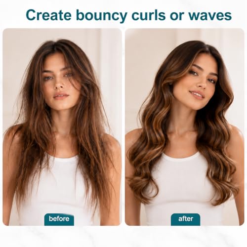 40mm Long Barrel Curling Iron for Shark FlexStyle HD400 - Bouncy Waves & Curls - Stone Variation