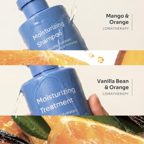Loma Moisturizing Shampoo & Treatment Duo 33.8 Fl Oz - Nourishing Hair Care for Dry Scalp