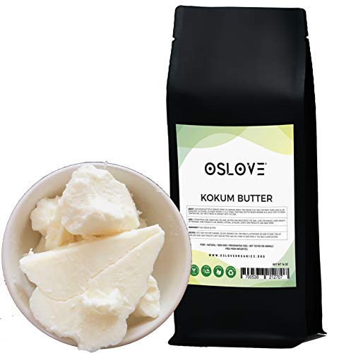 16 oz Pure Kokum Butter for DIY Skin & Hair Care - Natural, Thickener, Moisturizer