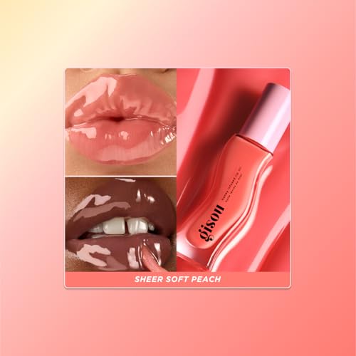 Gisou Honey Infused Lip Oils Gloss Hour Edition - Trio Pack, Hydrating Non-Sticky Lip Gloss Set