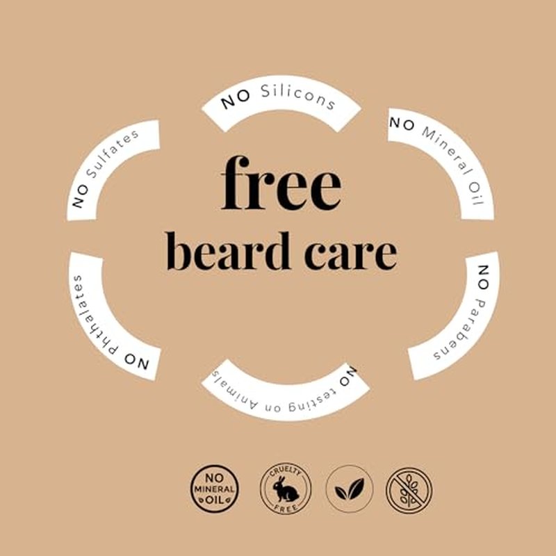 BAHAWAT Beard Wash - Unscented - 8 fl. oz. - Sulfate free - with biotin, provitamin B5, Blackseed oil, Jojoba Oil, Natural Ingredients for a Gentle, Deep Cleanse-Strengthening Wash
