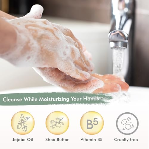 ROMIIE ZOI Hand Soap Refills Set ? Wood Sage & Sea Salt Scent ? 3-Pack 750ML Bottles ? Natural Cruetly Free Gentle Cleanse for Sensitive Skin ? Ideal Gift for Home, Bathroom, Kitchen