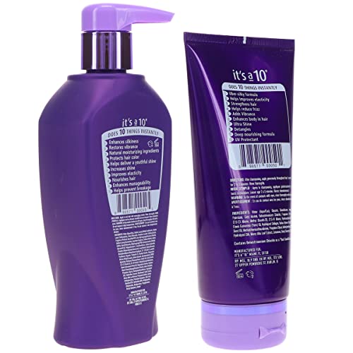 It's a 10 Silk Express Miracle Silk Shampoo & Conditioner Set – Smoothing Hair Care Duo