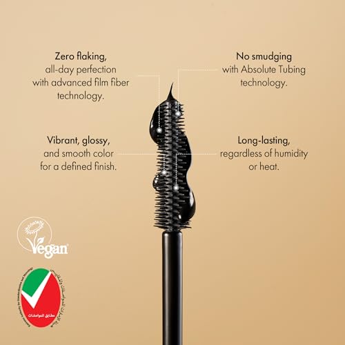 Volumizing Tubing Mascara for Short & Droopy Lashes - Long-Lasting & Smudge-Proof