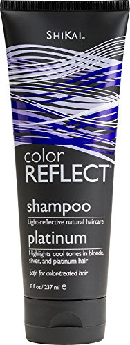 Shikai Color Reflect Platinum Shampoo - 8 oz Tubes, Pack of 3 - Variation 1