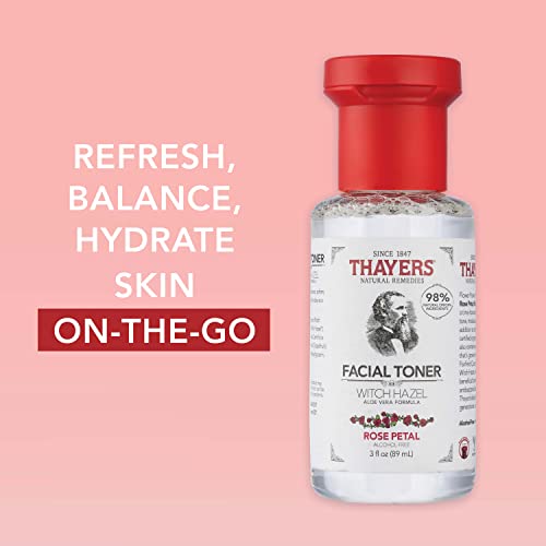 Thayers Blemish Clearing Acne Pads, Salicylic Acid Acne Treatment for Face, Pore Reducing, Exfoliating, and Soothing Skincare, Witch Hazel Toner Pads, 60 Ct